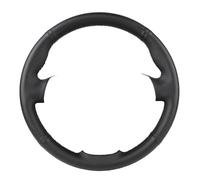 Per La Serie 3 Per E36 Per E46 Per La Serie 5 Per E39 Per La Serie 8 Per E31 Coprivolante Traspirante Per Auto Cucito A Mano Protettore Volante Auto(Red thread)