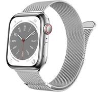 Per la serie di bande 9, Ultra 2, SE, Ultra 8 7 6 5 4 3 2 1 38mm 41mm 41mm 42mm 44mm 45 mm 49 mm Donne e uomini, sostituzione della chiusura magnetica a maglie