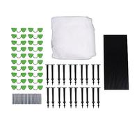 Per la serra, per il kit di tunnel di coltivazione, fibra di vetro in polietilene, fai -da -te, per coperte di giardinaggio a a letto rialzate