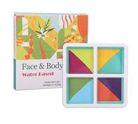 Per la vernice per il corpo, per 8 colori a base di acqua a base di acqua a base di acqua a base di acqua a base d'acqua Picmento di pittura facciale, 60 g, per il cosplay di (Tipo 2)