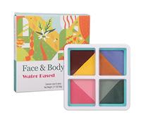 Per la vernice per il corpo, per 8 colori a base di acqua a base di acqua a base di acqua a base di acqua a base d'acqua Picmento di pittura facciale, 60 g, per il cosplay di (Tipo 1)