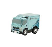 Per La Versione Q Pressofusa SuperGreat Alloy Truck Model Simulation Transport Truck Collection Display(Green)