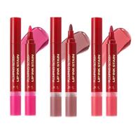 per labbra a olio, kit per il trucco idratante, cura delle labbra con formula idratante, a consistenza liscia, cosmetici di bellezza, set da donna, viaggi, scuola, casa, f