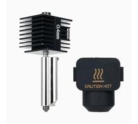 Per laboratorio, per l'accessorio di sostituzione dell'estrUder kit caldo, un ugello in acciaio indurito ad alta temperatura, 0,6 mm con calza di copertura in silicone, (0,4 mm)