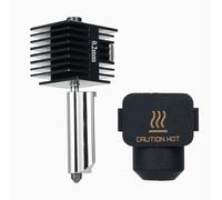 Per laboratorio, per l'accessorio di sostituzione dell'estrUder kit caldo, un ugello in acciaio indurito ad alta temperatura, 0,6 mm con calza di copertura in silicone, (0,2 mm)