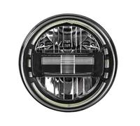 Per Lada 4x4 Per Urban Per Niva Universal Car 7 Pollici LED Head Light Accessorio Fari Rotondi 12V 24V Sostituzione Gruppo Faro Anteriore(1pcs Black)