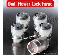 Faradworld Kit bulloni antifurto Flower Lock per Volvo 360 Cerchi in lega D12/D