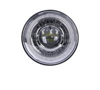 Per Lada Per Niva 4X4 LHD Car 7'' LED DRL Headlight 4x4 7 Pollici Faro Rotondo Con Indicatori Di Direzione Ambra Accessori Faro Anteriore(1pcs sliver)