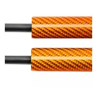 Per Laguna X91 3° Cofano Anteriore Modifica Ammortizzatori A Gas Supporti Sollevamento Reinstallazione Aste Pistone Ammortizzatore Posteriore Pistoni per Portellone(Orange carbon fiber)