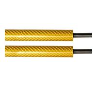 Per l'Alaska 2014-2019 Cofano Ammortizzatore | Cofano cofano anteriore(YELLOW CARBON FIBER)
