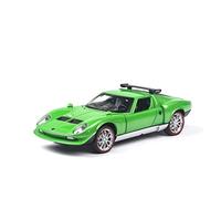 Per Lamborghini Mura 1 32 Modello Di Auto In Lega Suono E Luce Tirare Indietro Simulazione Veicolo Giocattolo(verde)