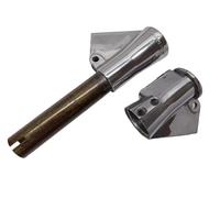 Per Lambretta Li Serie 1 2 Supporto Lucido Per Cambio E Interruttore