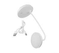 per lampada da Comodino LED Ricaricabile Touch Dimmerabile (white) | Touch control, 3 brightness levels, eye-care reading light, USB charging, portable design