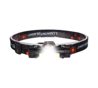 per lampada frontale nera ricaricabile luce LED COB con di montaggio magneti