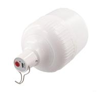 per lampada LED Ricaricabile 80W Corpo in Alluminio per lampada(100W-95mm) | Ricarica USB, chip LED sesta generazione, luminosa e stabile, per ideale per blackout e bancarelle