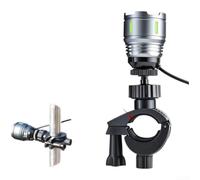 per lampada Magnetica 10W per Pesca in Alluminio per lampada | Chip 10W ad potenza, fascio luminoso rotondo, ideale per vedere prede al buio(K)