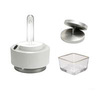 per lampada Notte LED ad Acqua Salata 120h per lampada Notte | Attivazione per istantanea, luce bianca fredda 5000K, per zero , ideale per emergenze e per campeggio notturno(White)