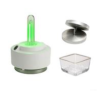 per lampada Notte LED ad Acqua Salata 120h per lampada Notte | Attivazione per istantanea, luce bianca fredda 5000K, per zero , ideale per emergenze e per campeggio notturno(Green)