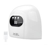 per lampada UV LED Unghie 24 LED Sensore Auto USB per lampada(White) | Sensore IR, accensione per istantanea, spegnimento remoto, 24 LED potenti, cura uniforme