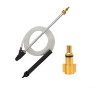 per lancia Alta Pressione Plastica per Karcher per lancia Alta(Style 2) | 8 ugelli intercambiabili, rimozione ruggine per efficace, compatibile per karcher, profonda, uso professionale