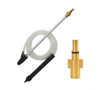 per lancia Alta Pressione Plastica per Karcher per lancia Alta(Style 3) | 8 ugelli intercambiabili, rimozione ruggine per efficace, compatibile per karcher, profonda, uso professionale