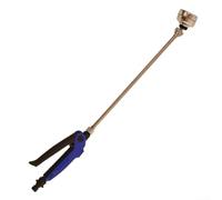 per lancia Irrigazione Giardinaggio 59cm Alta Pressione Metallo | Solid Metal Construction, Leak-proof Brass Fittings, Non-slip Rubber Grip, Fits Most Hoses, per ideal For Gardening