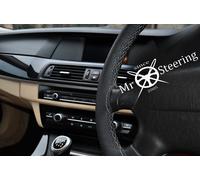 Per Lancia Musa 04-12 Perforata Volante IN Pelle Cover Grigio Doppio Punto