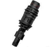per lancia Schiuma Compatibile per lavor per parkside per | 119mm lunghezza, regolabile flusso, compatibile idropulitrice standard, plastica nera, per lavaggio auto
