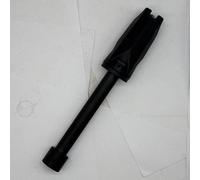 per lancia Schiuma Compatibile per lavor per parkside per | Filetto interno 125mm, plastica robusta, ugello regolabile, lunghezza 200mm, nero opaco
