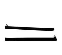Per Land Cruiser per Prado 120 2003-2009 per GX470 75670-60070 No per 3 porte 2 pezzi Gomma per terzo finestrino esterno ATGCBCAUF(2 PZ Nero)
