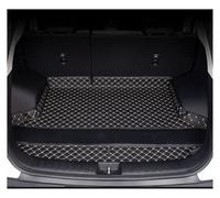 Per Land Per Rover Per Discovery 4 Cinque Posti 2010-2017 Lutehil Bagagliaio Di Un'auto Zerbino Cargo Liner Tappeto Tappetino Antiscivolo(Black beige A)