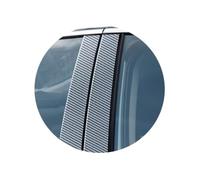 Per Land Rover Per Defender 110 2020-2024 Auto TPU/Specchio Lucido Pilastro Della Copertura Oor Trim Finestra Adesivi Guarnizioni Porte Finestrini Auto(fibra di carbonio)