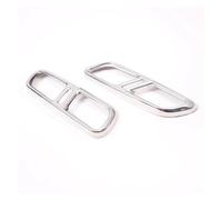 Per Land Rover Per Range Rover Sport 2023 2024 Decorazione Della Copertura Della Gola Della Coda Tubo Scarico Dellauto Punta scarico(Argento)