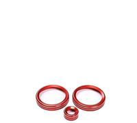 per Land Rover per Range Rover Velar Evoque 2017-2022 Auto Aria Condizionata Centralizzata Manopola Volume Copertura Anello Accessorio Manopola Aria Condizionata