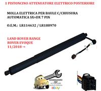 Per Land Rover Range Evoque dal 11/2018 Pistoncino El.Post. Dx=Sx C/Chiusura Aut