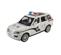 Per Land Rover Range Rover Polizia SUV Fuoristrada 1:32 Modello Di Auto In Metallo Statico Decorazione Per La Casa Regalo Di Compleanno