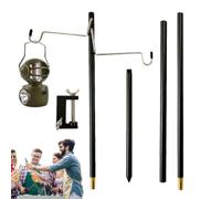 per lanterna, supporto per lanterna da campeggio Angolo fisso regolabile | Bastone da lanterna per luce solare esterna, luce da giardino, campanelli eolici, cortile, giardino, patio, de