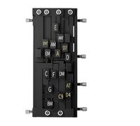 per l'apprendimento della chitarra - Chord Trainer e Finger Presser, strumento per esercitarsi con la chitarra, dispositivo di sviluppo delle abilità musiciste, kit di per