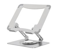 Per Laptop-14-17.3 "Stand Per Laptop Per Scrivania | Porta Del Supporto Per Tablet | Angolo E Altezza Regolabili Con Base Rotante A 360 Gradi Per Classe Di Scrivania, Luogo Di Lavoro, Soggiorno,