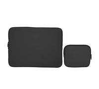 per laptop Kuuleyn, custodie per laptop, per laptop in tinta unita, borsa a mano per notebook, per il trasporto, borsa per alimentatore con cerniera (15,6 pulgadas)