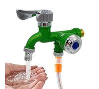 per lavabo | Monoblocco in cromato all'acqua | per lavabo da bagno rubinetto con doppio beccuccio per guardaroba, rubinetto per guardaroba, miscelatore per jard