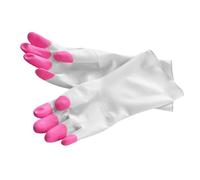 per Lavare le Contro a Mano fluenti. Lavare i piatti. Vai in PVC Impermeabili Funzionali Senza Scivolare per la Vita di Tutti i Giorni (PINK)