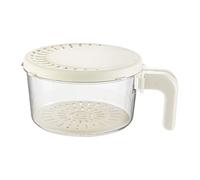 per lavare le verdure, 20 x 15 x 9 cm, cestino da cucina a doppio strato, contenitore compatto per conservare la frutta, per sala da pranzo, appartamento, dormitorio, fattoria, campeggio