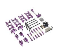 Per LC LC12B1 1/14 Metallo Per Forcelloni Coppe Sterzo Sedili A C Componenti Bielle Cuscinetti Set Auto Rc Per Parti Da Per Corsa Ricambio RC Tazza Sterzo(Purple)