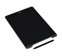 Per LCD, per 12 pollici, protezione per gli occhi, graffiti fai -da -te, plastica ABS, tavolo da disegno portatile, per viaggi domestici (12 pollici di colore nero)