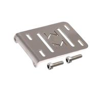 Per LCG 1/10 CNC Vassoio In Alluminio Supporto Trasmissione ESC Elettronico RC Crawler Comp Costruisce Telaio Aggiornamento Riparazioni Accessorio Parti Riparazione RC(Silver)