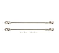 Per LCG Per Capra Per SCX10 Pro 1/10 Albero Trasmissione Acciaio Tagliare Lunghezza 68-229mm RC Crawler Modello Accessorio Sostituire Le Parti RC Ricambi(Silver)