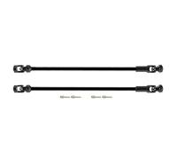 Per LCG Per Capra Per SCX10 Pro 1/10 Albero Trasmissione Acciaio Tagliare Lunghezza 68-229mm RC Crawler Modello Accessorio Sostituire Le Parti RC Ricambi(Black)