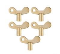 Per le chiavi di spurgo durevoli del radiatore, strumento compatto in metallo per la ventilazione dell'aria per una manutenzione affidabile del sistema di riscaldamento (5)