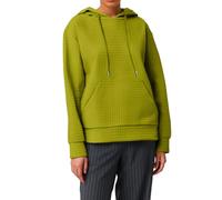 Per le donne autunno moda 2024 trendy maglia pullover felpe casual allentato vestiti carini felpe con cappuccio lombo, Oro, XL